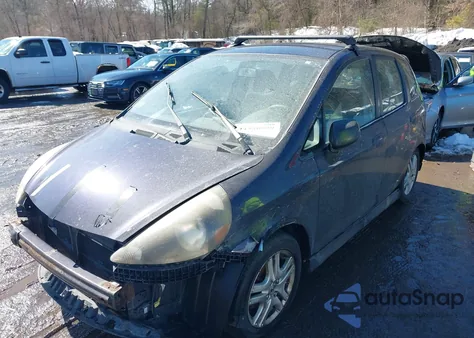 2008 Honda Fit Sport из США, поврежденный, VIN JHMGD38658S038268